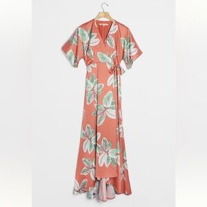 Anthropologie Hutch Bali Wrap Maxi Dress